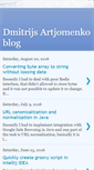 Mobile Screenshot of dmitrijs.artjomenko.com